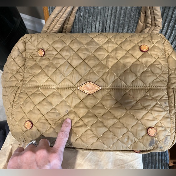 MZ Wallace Medium Metro Tote Deluxe - Caramel ** Please read - Picture 13 of 16
